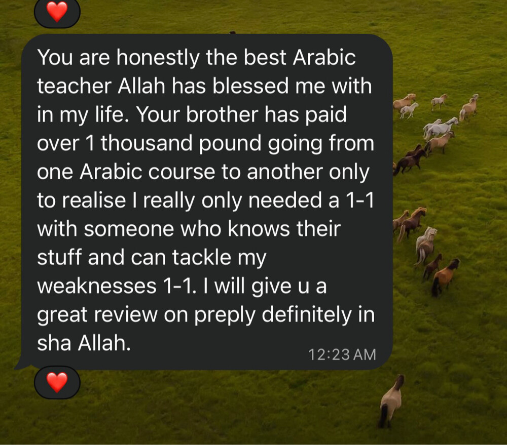 arabic/gulf tutor for non-arabs - 2