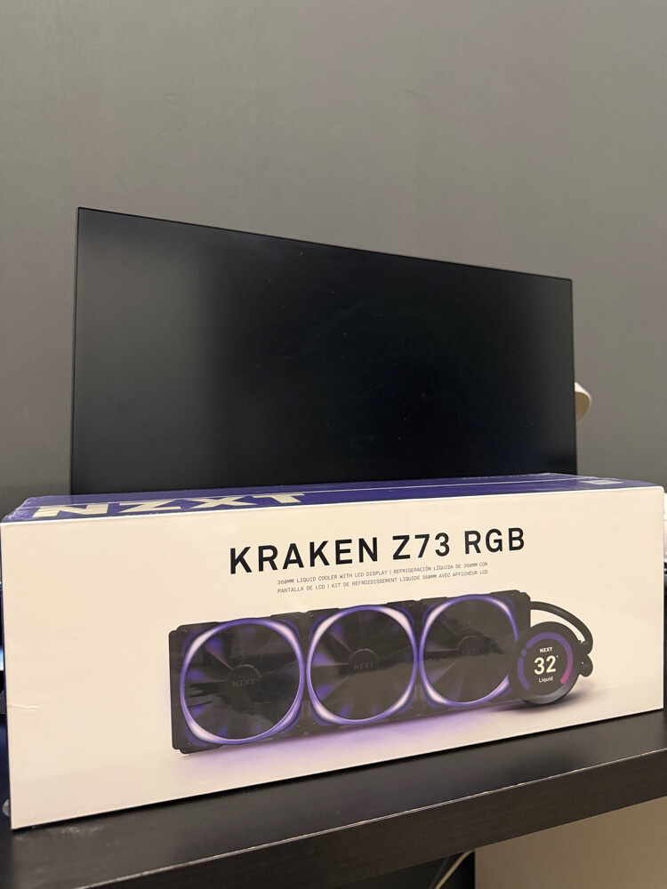 kraken z73 cooler white - 1