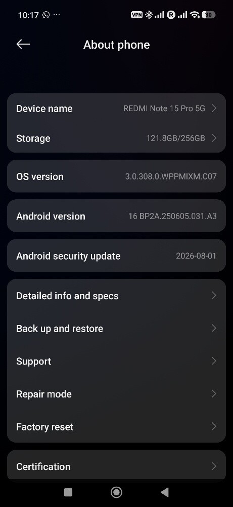 Redmi Note 15 Pro 5G 12GB/256GB - 1
