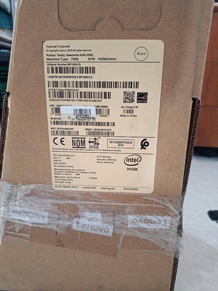 Lenovo ideacenter a 340 - 6