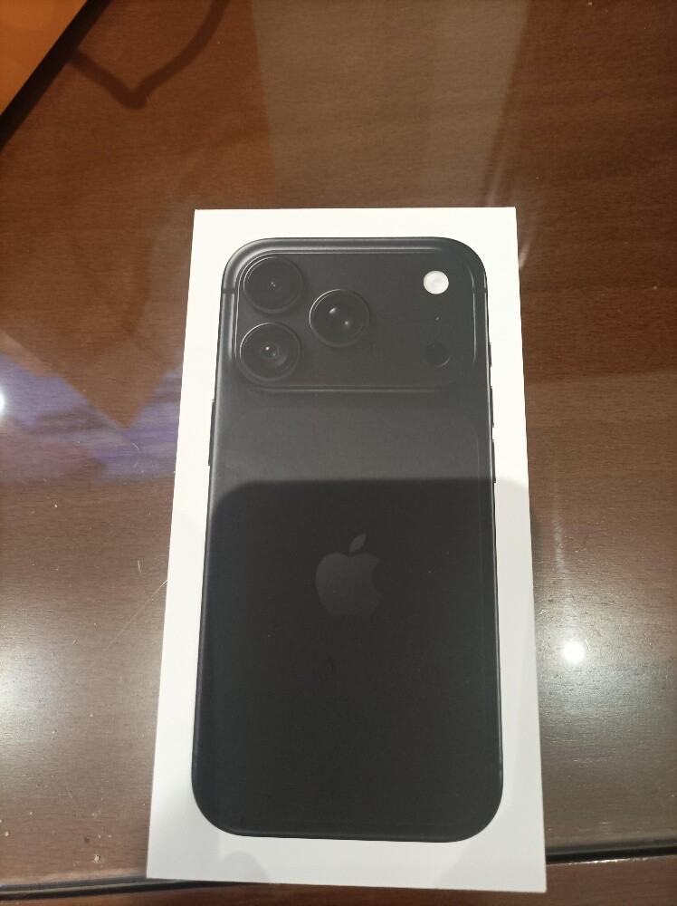 This is a brand-new phone in black - 1