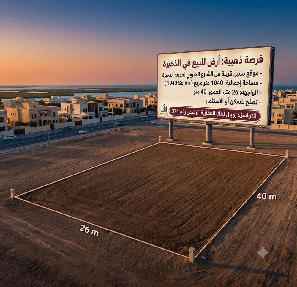 ارض فى الذخيره للبيع موقع ممتاز - 2