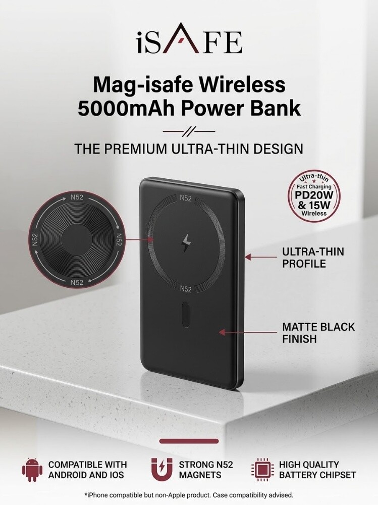 Mag-isafe wireless power bank - 1