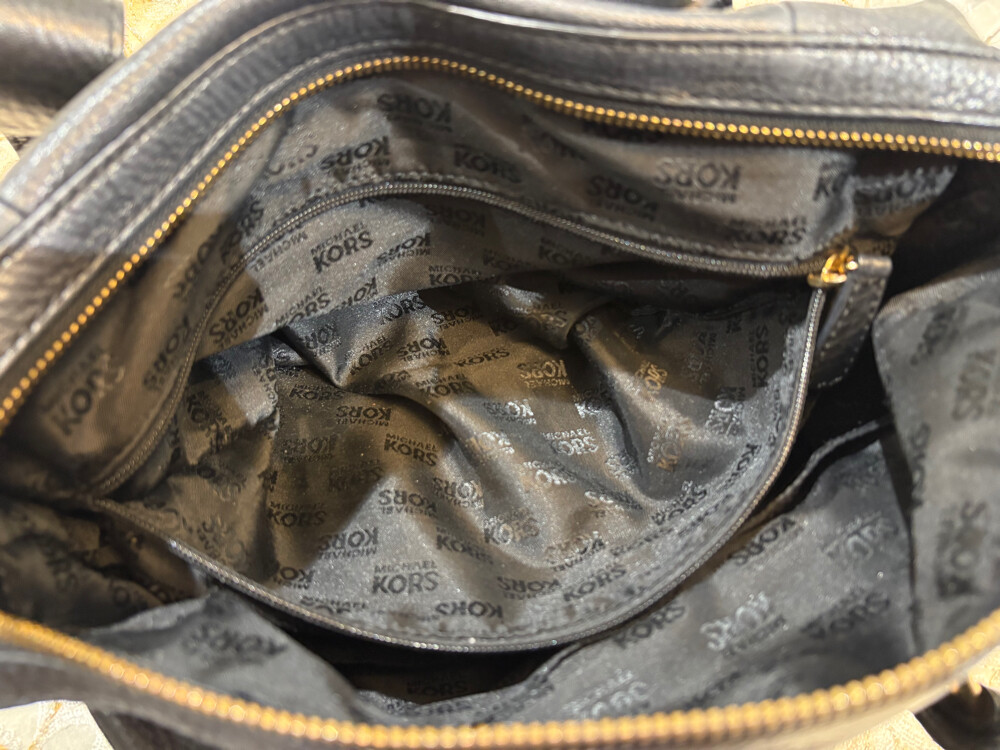 Authentic MK Fulton Black Satchel   - 21