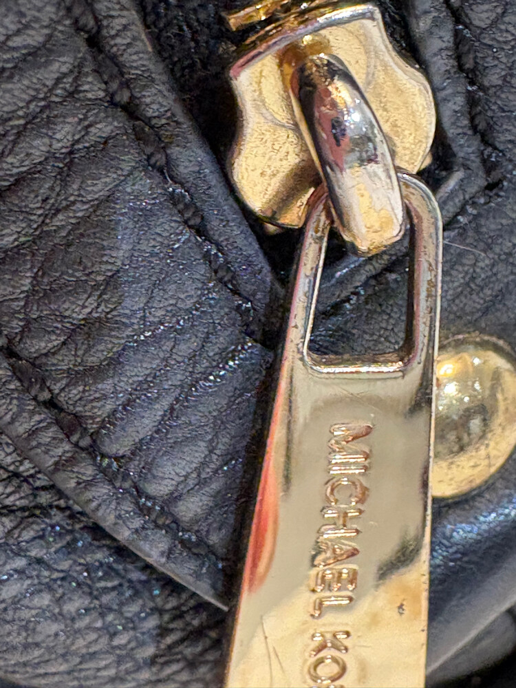 Authentic MK Fulton Black Satchel   - 20