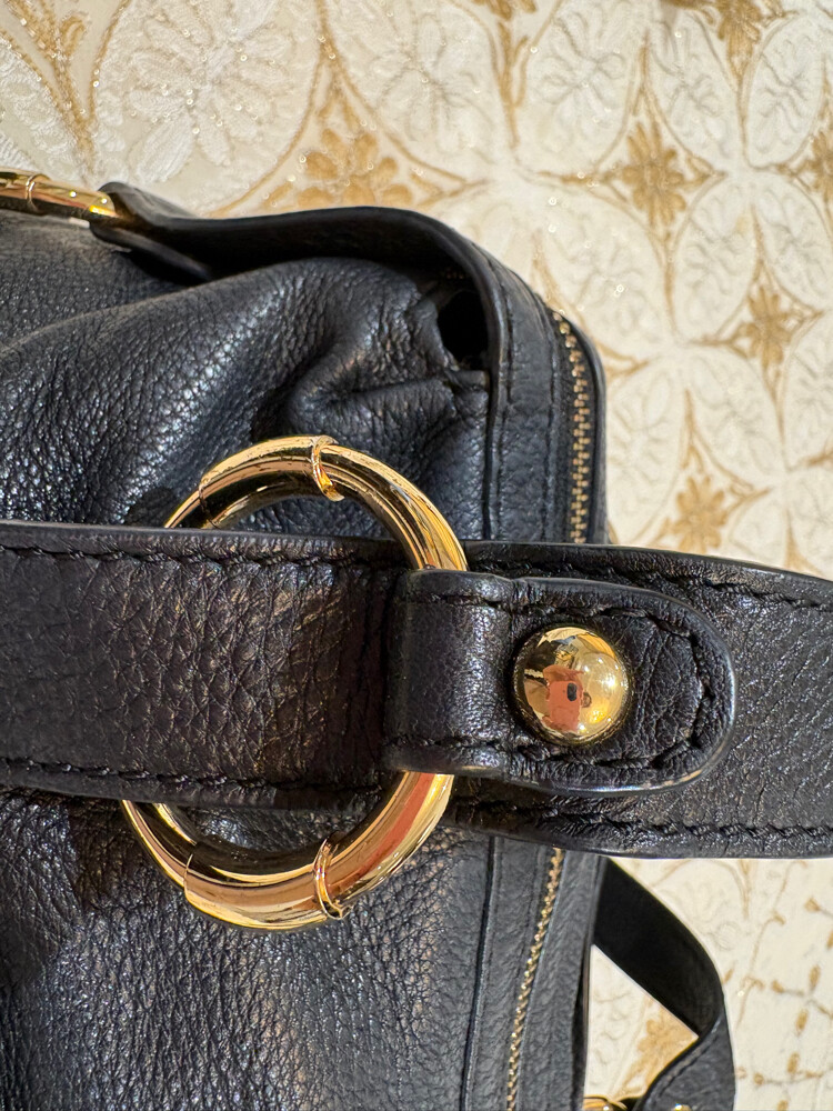 Authentic MK Fulton Black Satchel   - 7