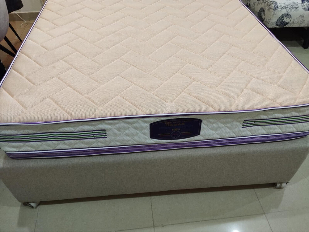 queen bed with mattress - 3