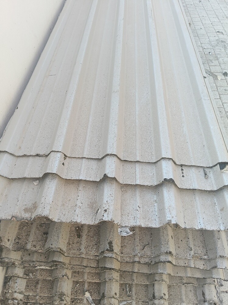 Used Italian corrugated metal sheet - 6