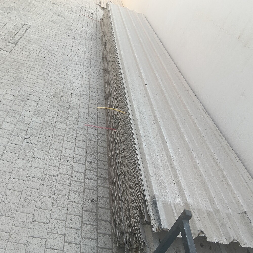 Used Italian corrugated metal sheet - 4