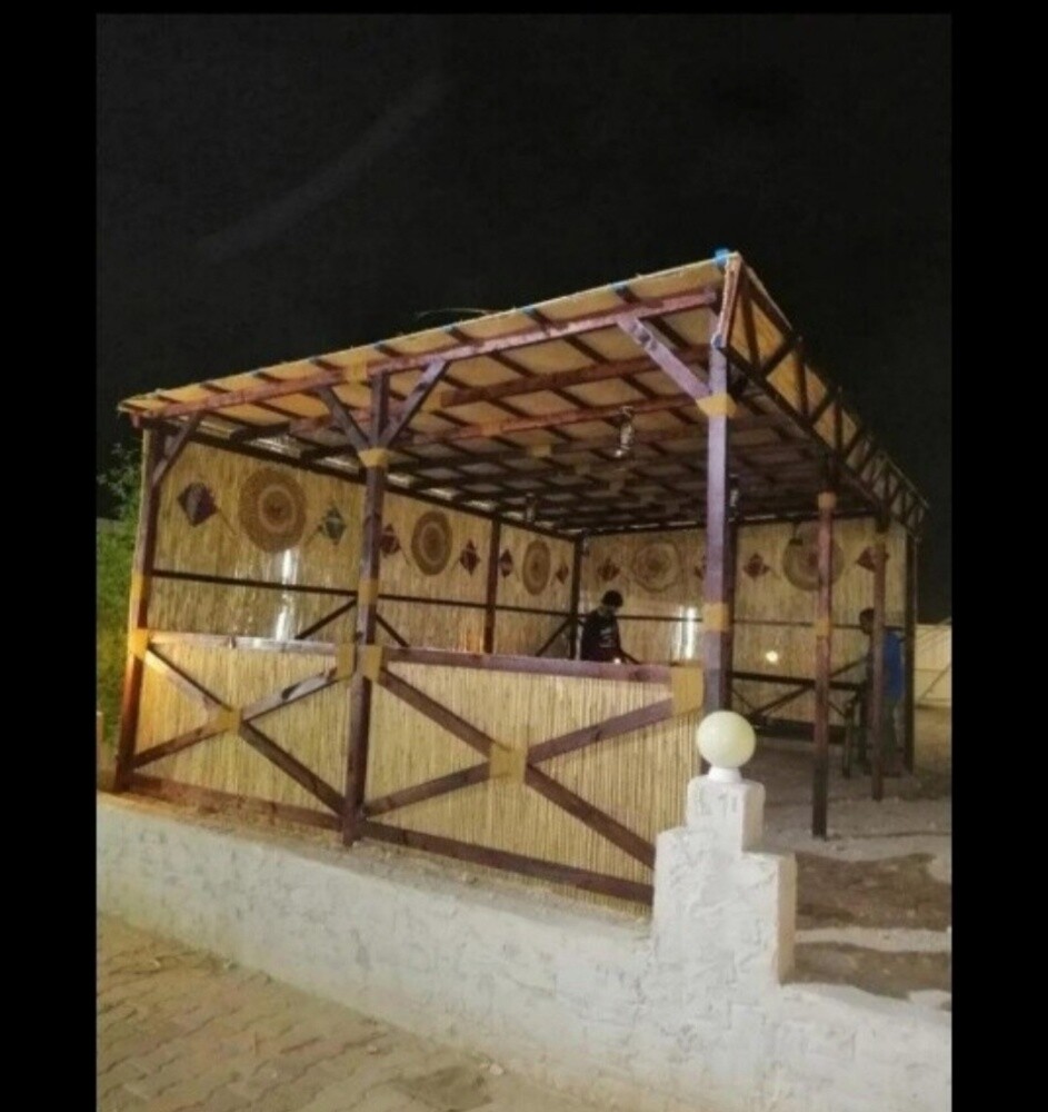 عريش علي شكل كوخ - 4