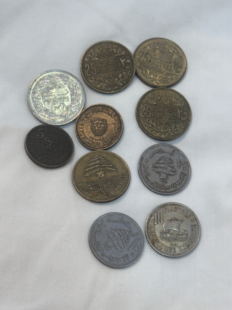 عملات لبنان قديمه  لاعلى سعر  - 4