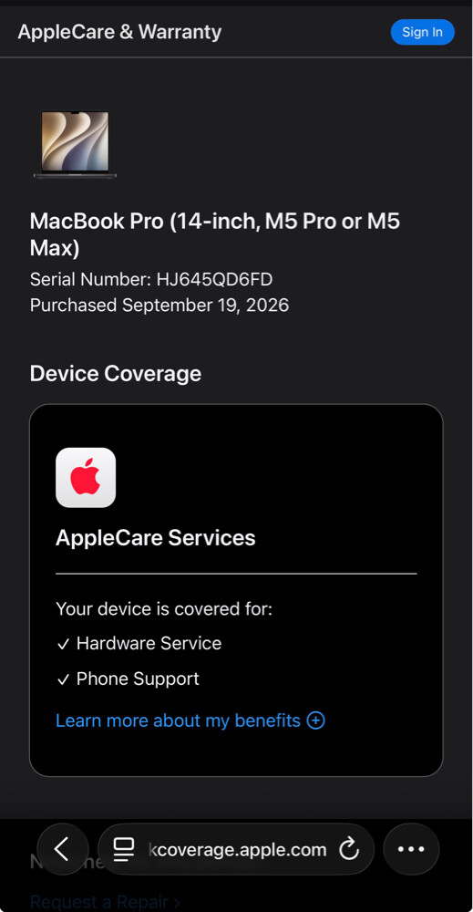 MacBook Pro 14 M5 24GB 2TB Black - 2