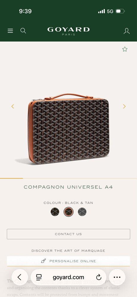 goyard bag new - 1