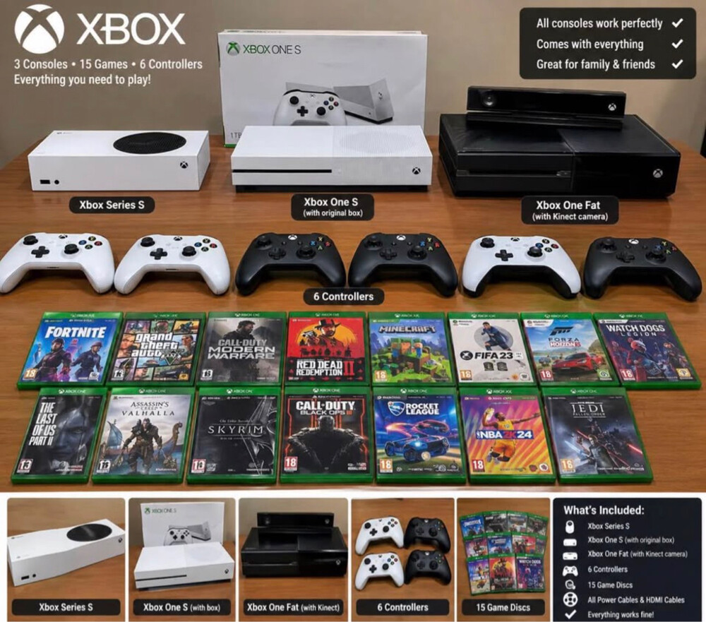 x box bundle different games - 1