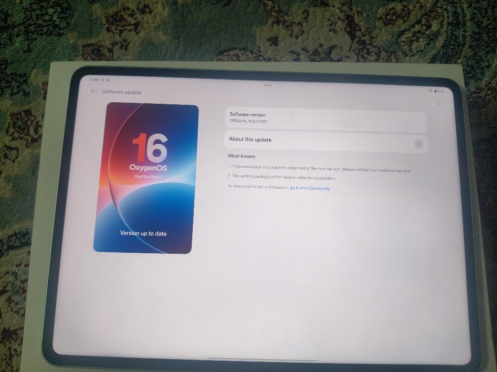 one plus pad 4 - 1