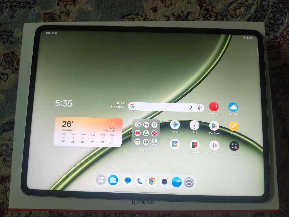 one plus pad 4 - 5