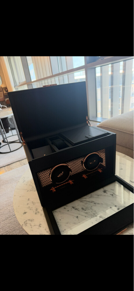 WOLF Axis Double Watch Winder - 3