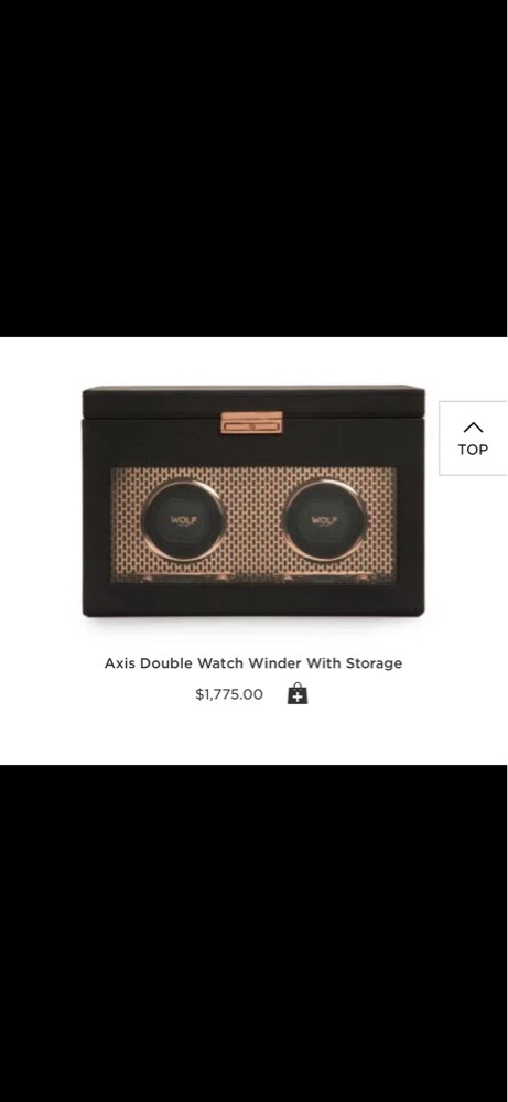 WOLF Axis Double Watch Winder - 4
