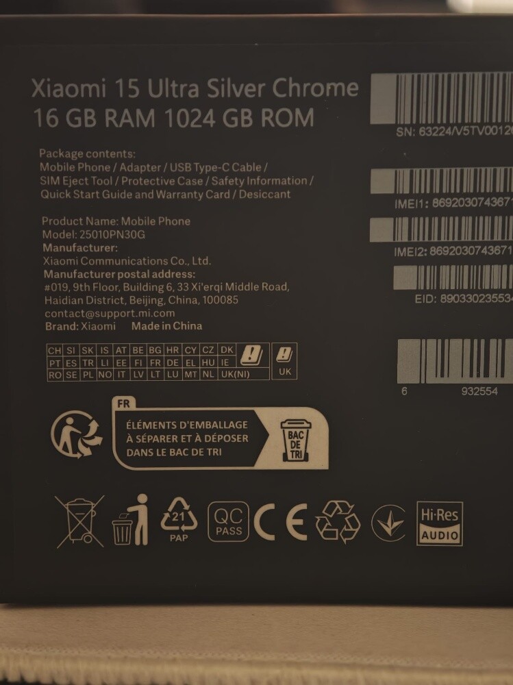 Xiaomi 15 Ultra Silver Chrome - 2