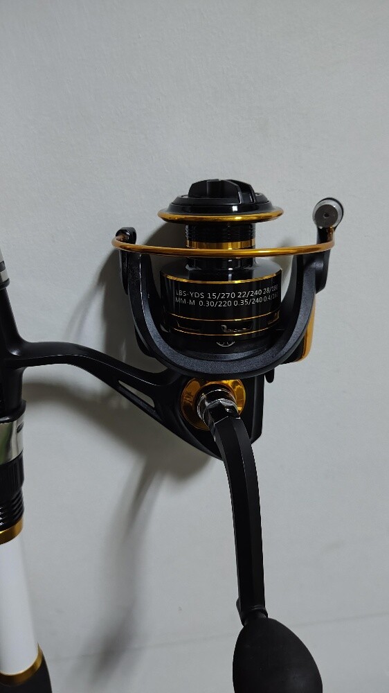 fishing rod with reel and line set - 2