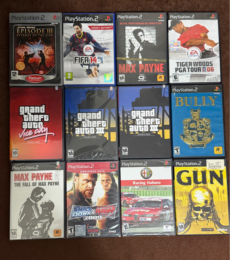 Ps2 Sealed,Used Rare   - 1