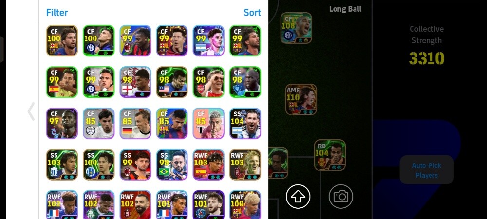 pes account - 3