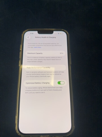 Iphone 13 Pro Max 81 battery - 2
