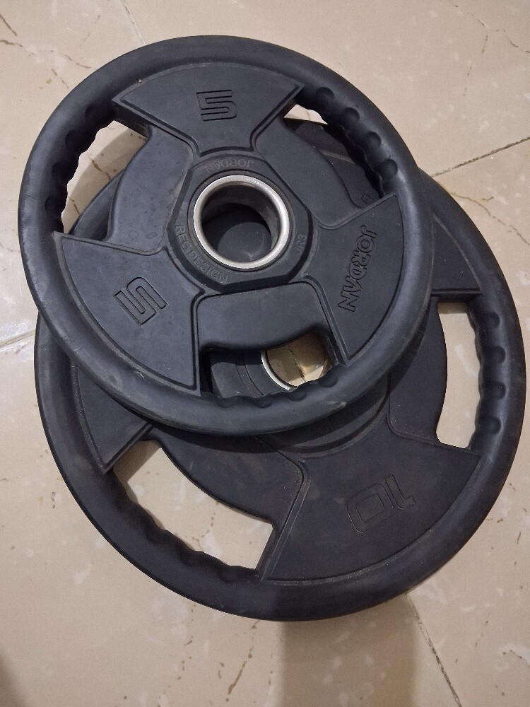 Rubber weight plate - 1