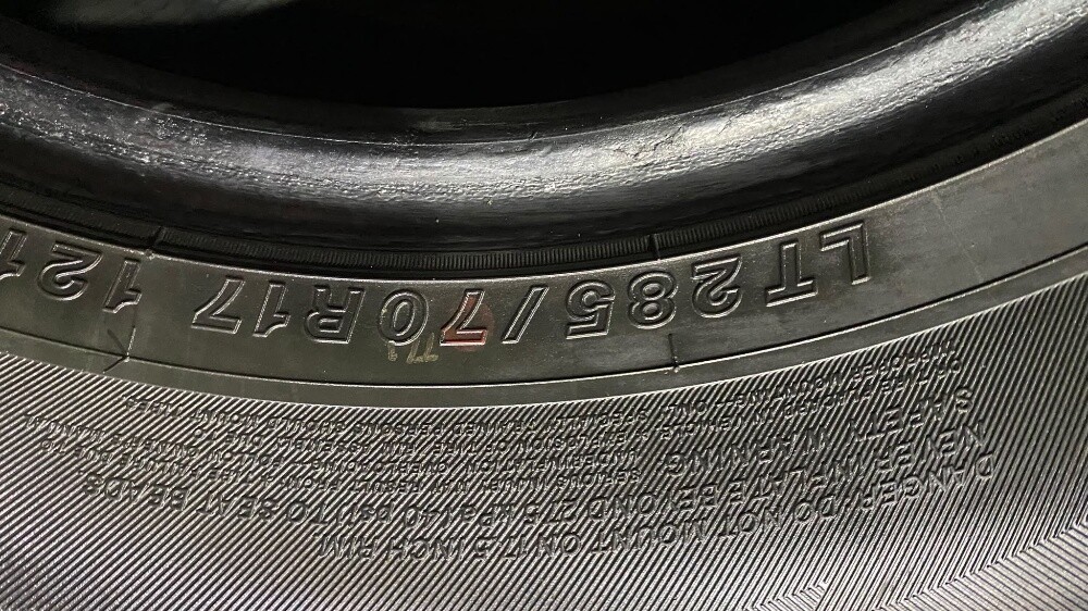 285/70/17# Yokohama brand - 6