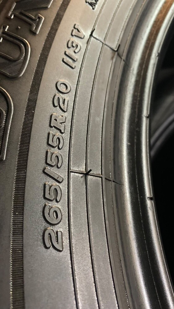 265/55/20" Dunlop brand - 4