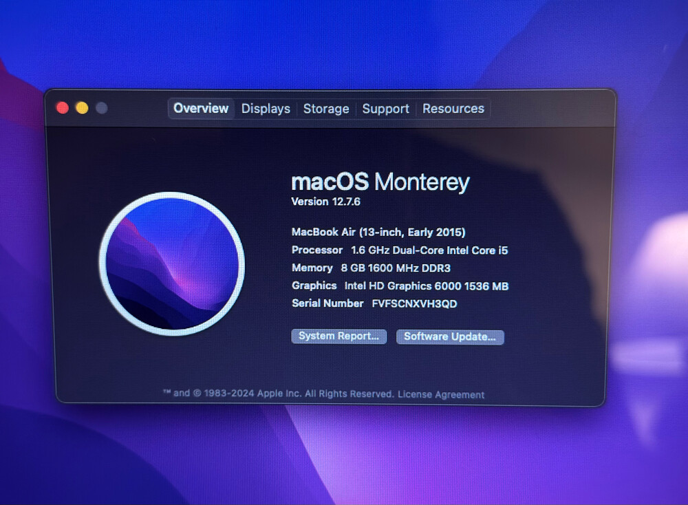 MacBook Air 13-inch - 2