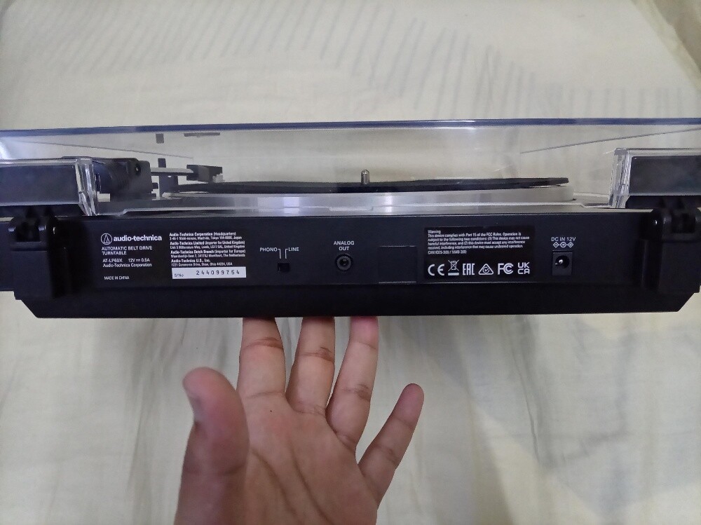used audio technica record player - 3