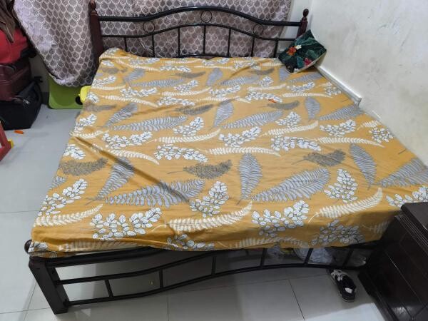 King size bed with 2 side boxes - 2