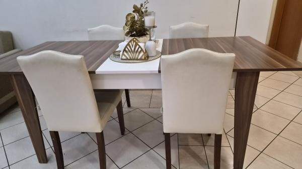 6 seater foldable Dining table - 2