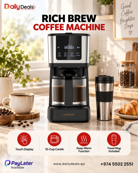 Rich Brew Coffee Machine - 1