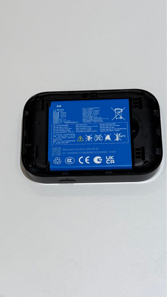 Wi-Fi 4G TCL device - 2