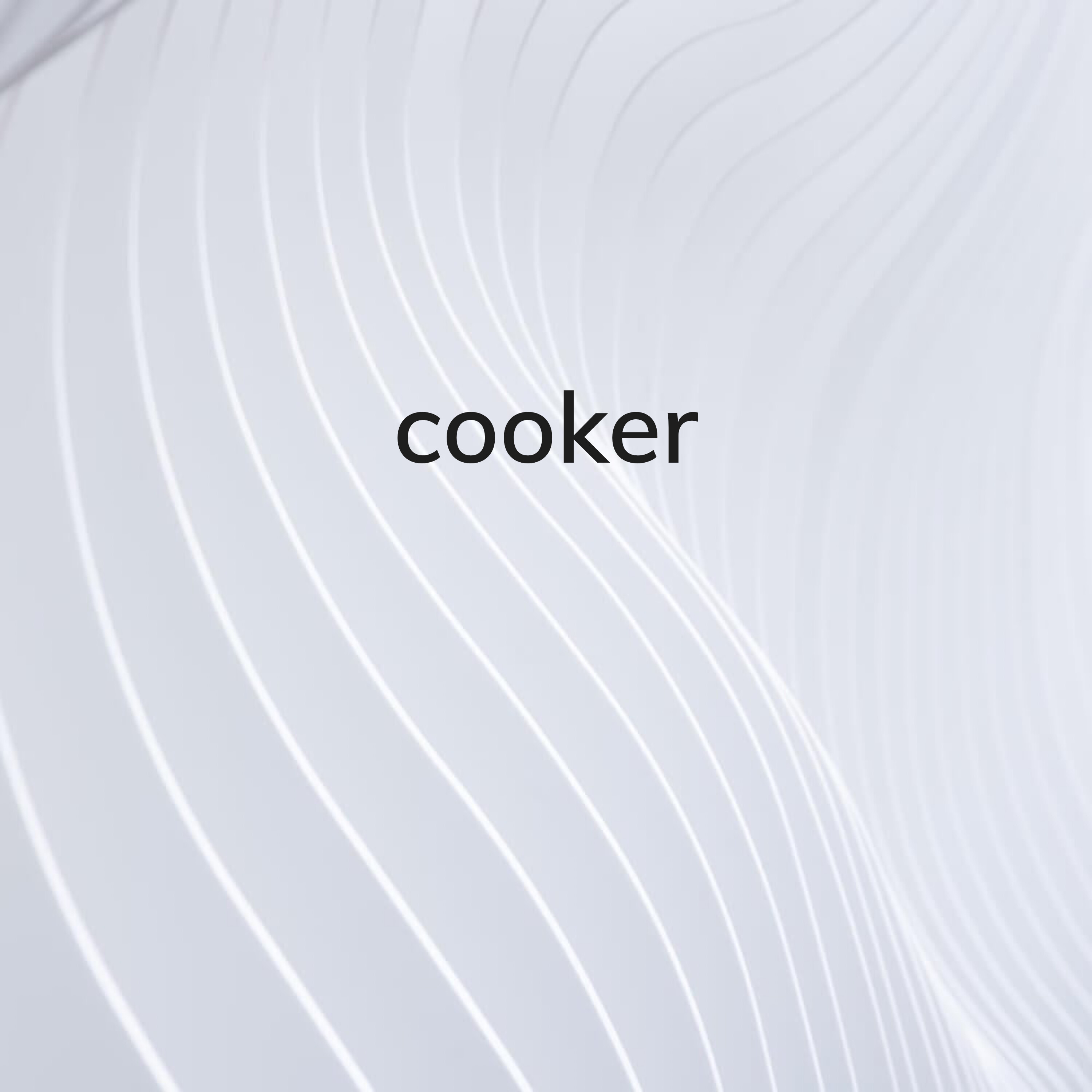 cooker  - 1