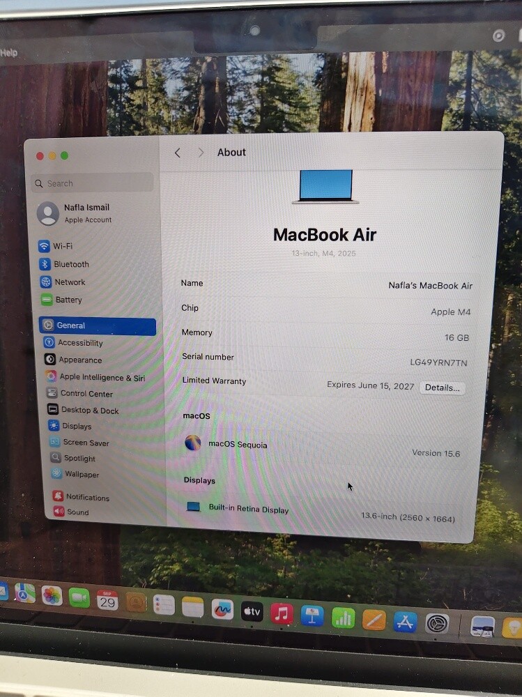 Macbook Air M4 512 GB new condition - 8