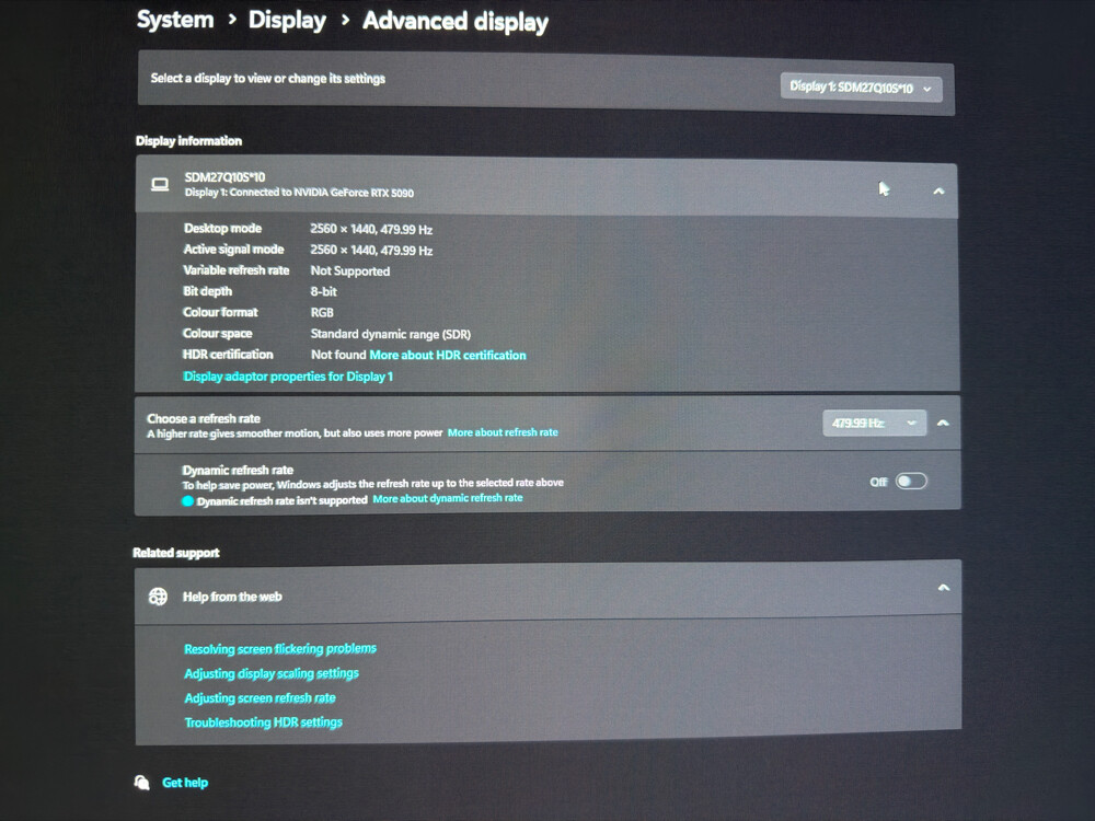 SONY INZONE M10S Monitor - 2