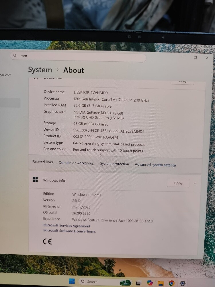 Dell Inspiron 16 i7 12th 32/1TB - 2