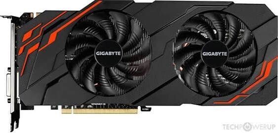 GIGABYTE GTX 1070 8GB WINDFORCE - 1