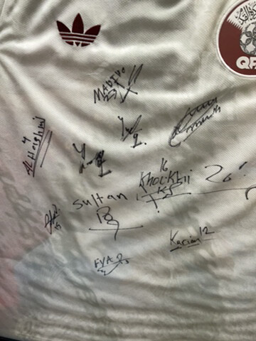 signed Al Annabi jersey  - 2