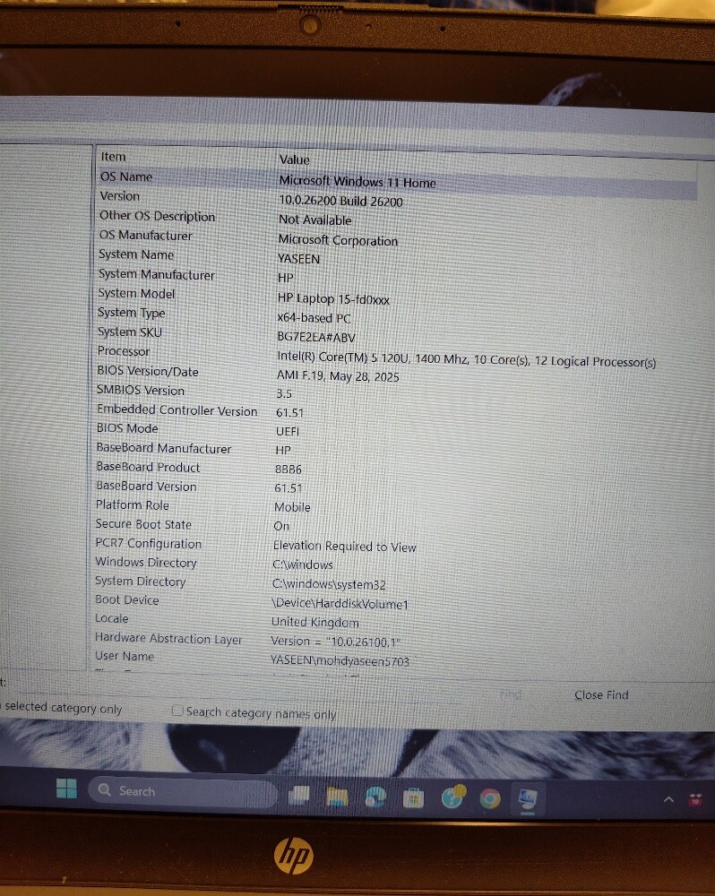 HP LAPTOP - 1