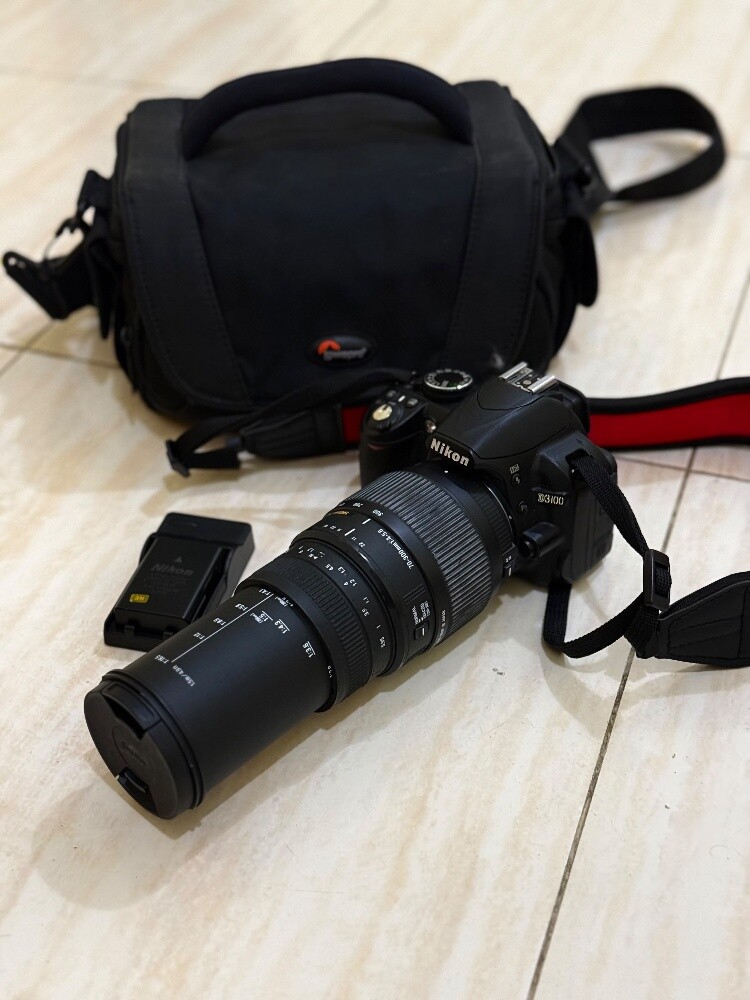 Nikon d3100 with 70.300mm lens - 2