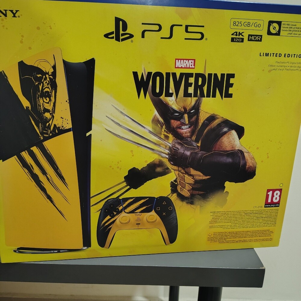 playstation 5 Slim wolverine Editio - 3