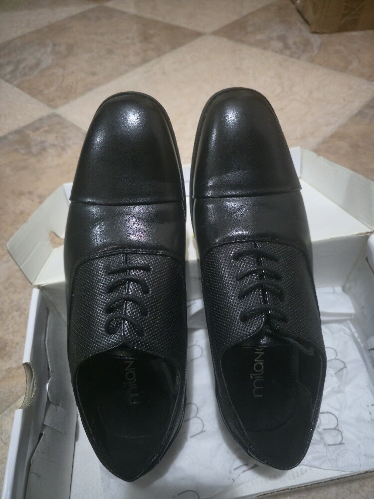 Milano men's formal black shoes (Si - 3