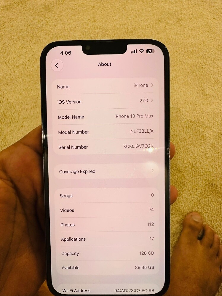 iPhone 13 pro max 128gb - 5