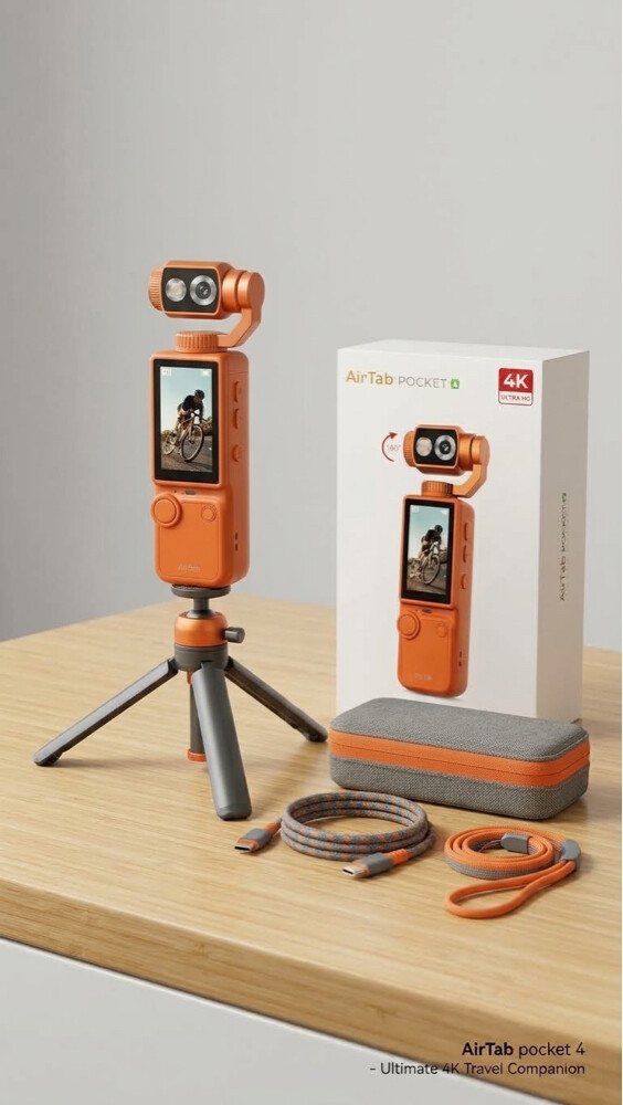AirTab Pocket 4 camera - 1