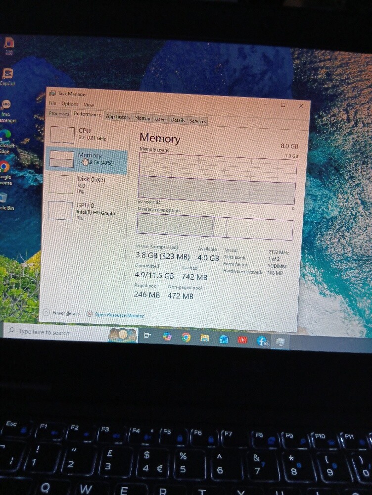 Dell core i5 6th gen 6300u - 3
