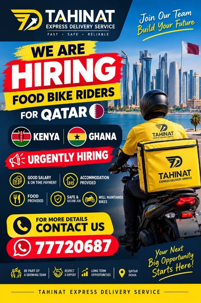 Bike riders urgent hiring - 1